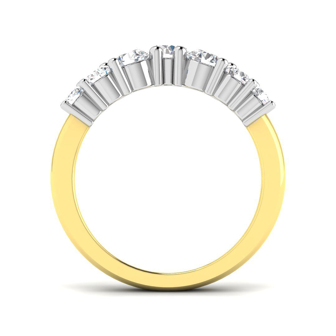 18ct Yellow Gold 1.03ct G SI2 Diamond Ring
