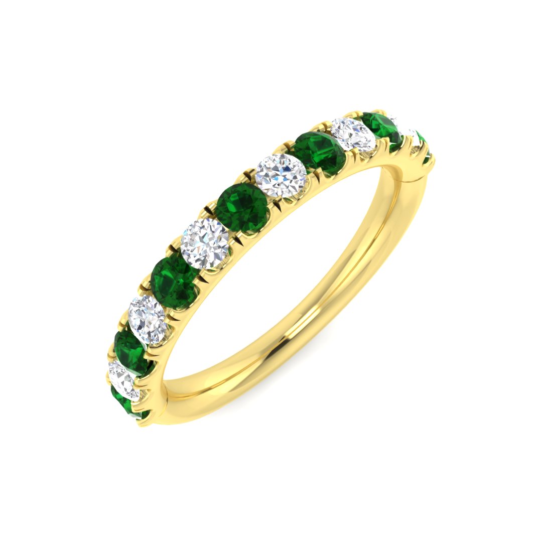 9ct Yellow Gold 0.72ct G SI2 Diamond Ring