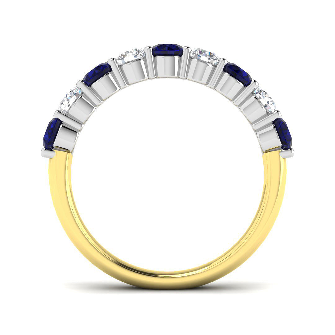 18ct Two-Tone Gold 1.10ct G SI2 Diamond Ring
