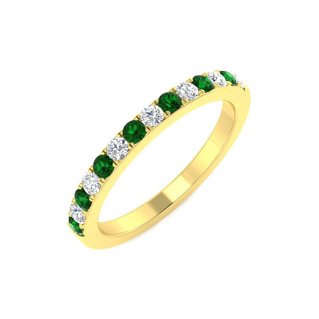 9ct Yellow Gold 0.38ct G SI2 Diamond Ring