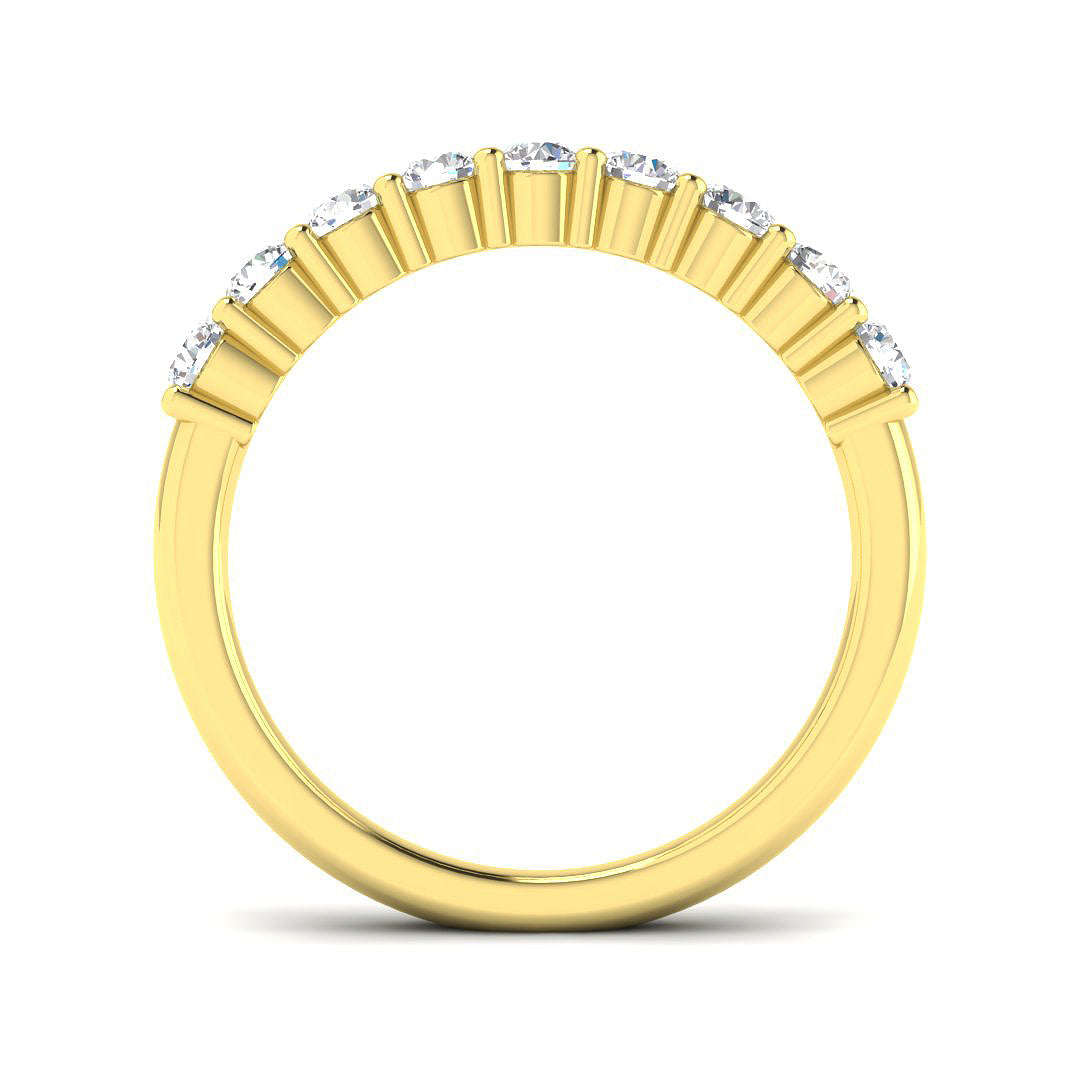 9ct Yellow Gold 0.48ct G SI2 Diamond Ring