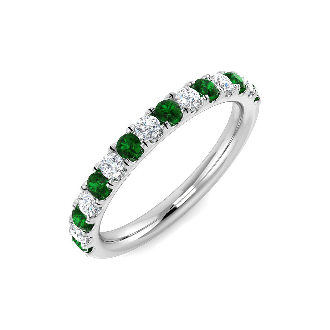9ct White Gold 0.49ct G SI2 Diamond Ring