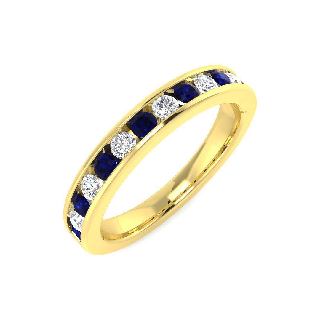 18ct Yellow Gold 0.72ct G SI2 Diamond Ring