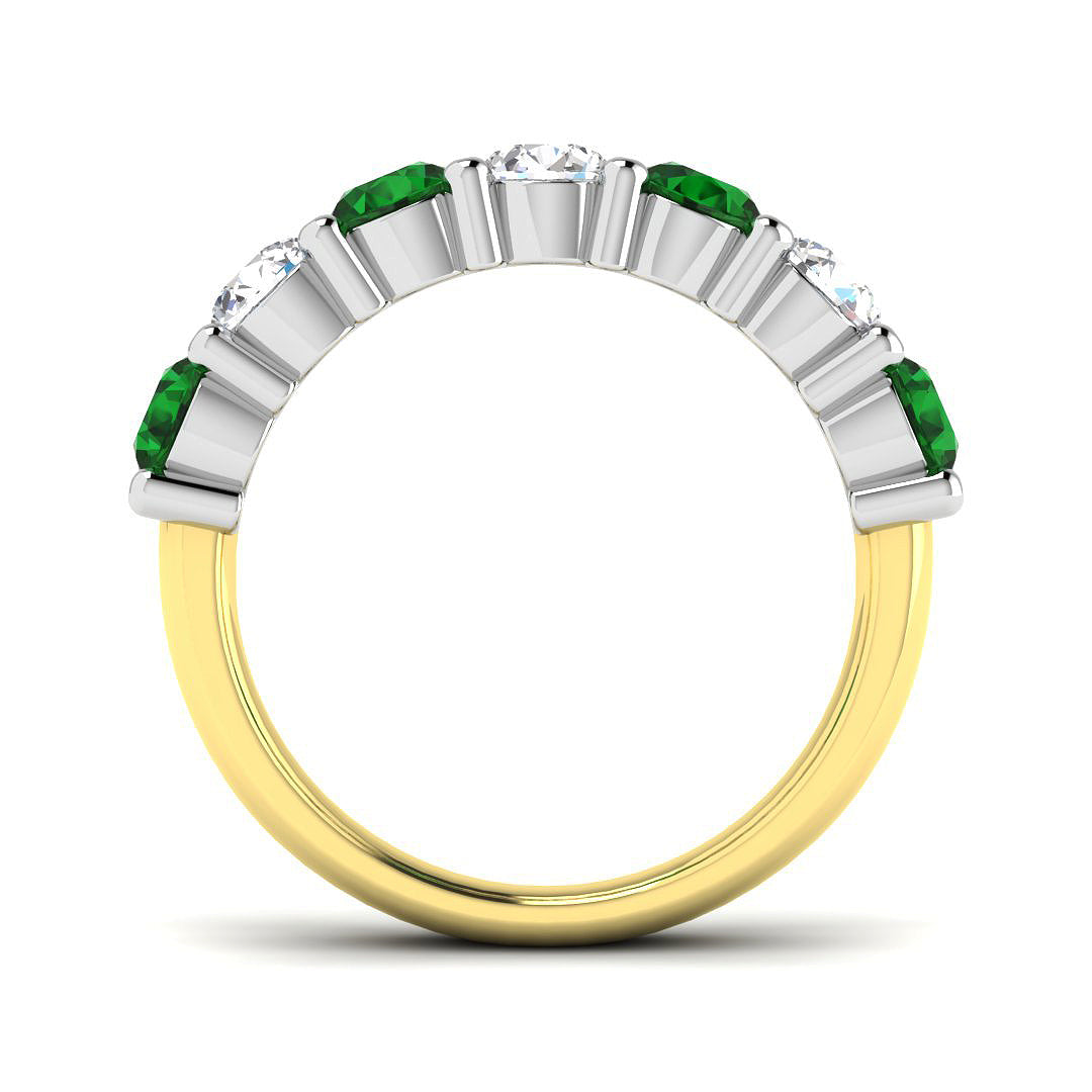 18ct Two-Tone Gold 2.07ct G SI2 Diamond Ring