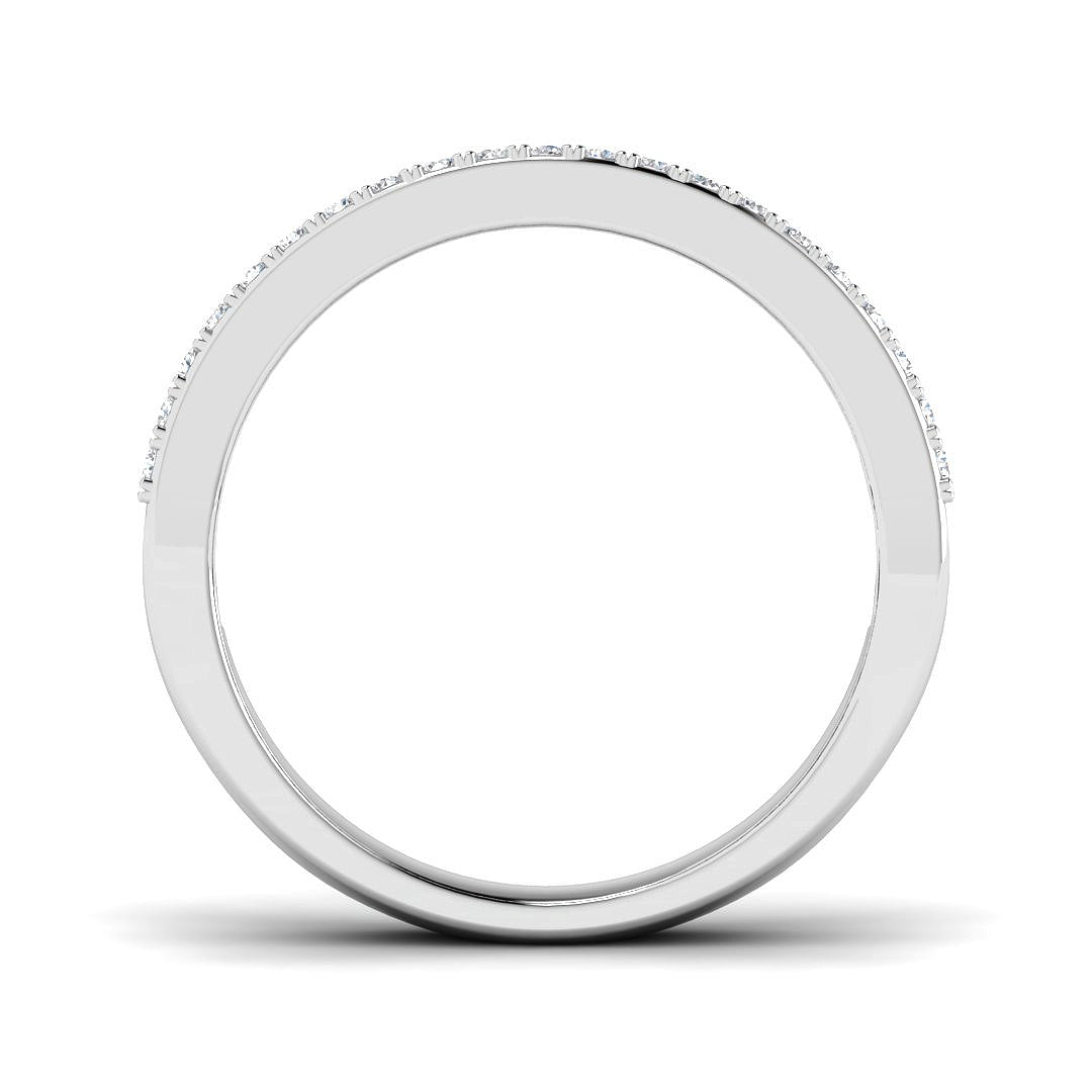 18ct White Gold 0.74ct G SI2 Diamond Ring