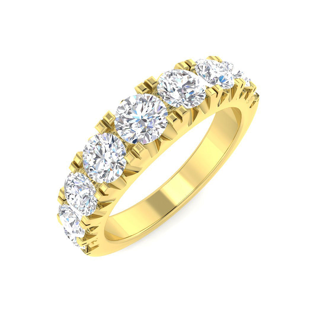 9ct Yellow Gold 1.92ct Laboratory Grown CVD Ring