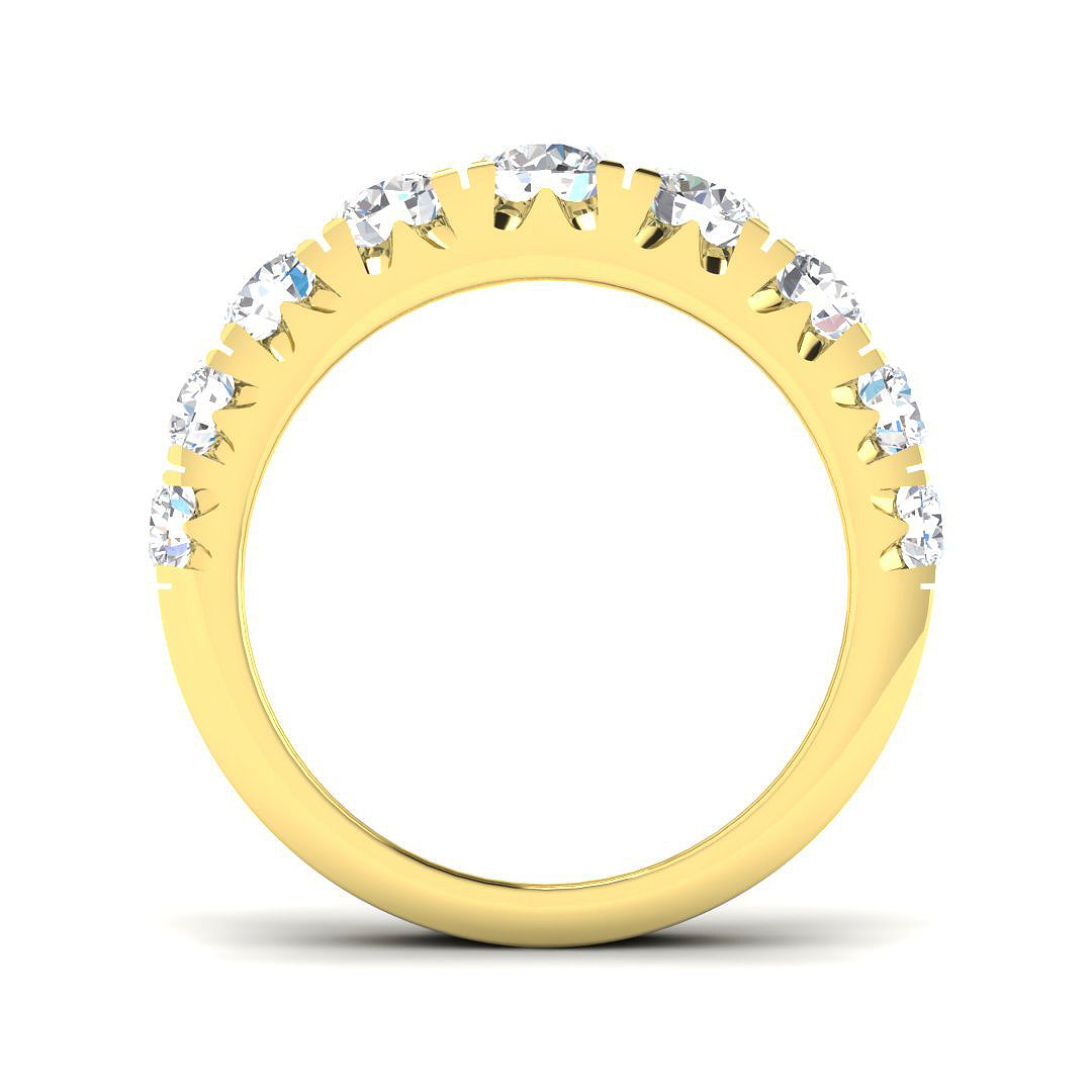 9ct Yellow Gold 1.92ct Laboratory Grown CVD Ring