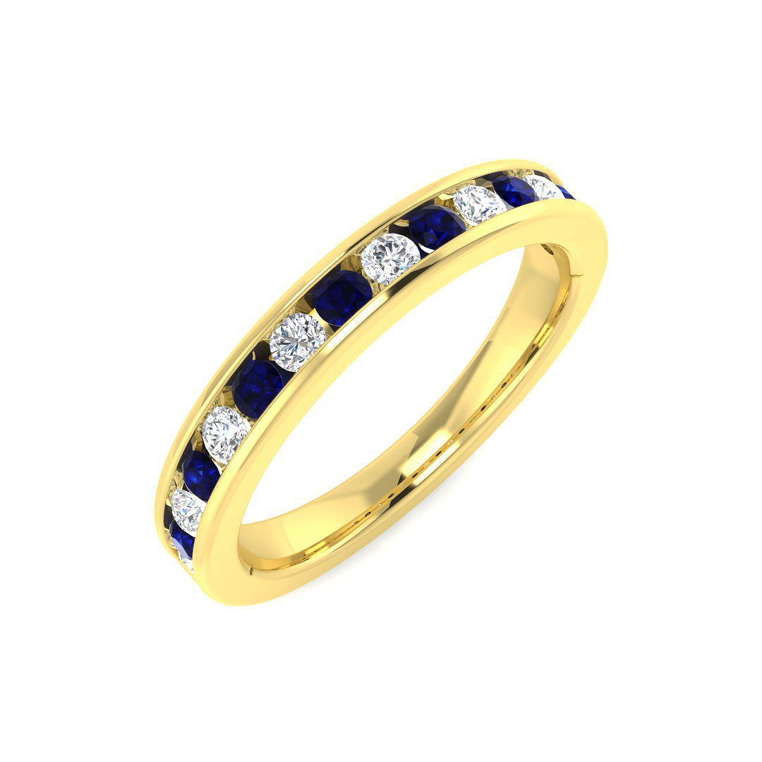 18ct Yellow Gold 0.67ct G SI2 Diamond Ring
