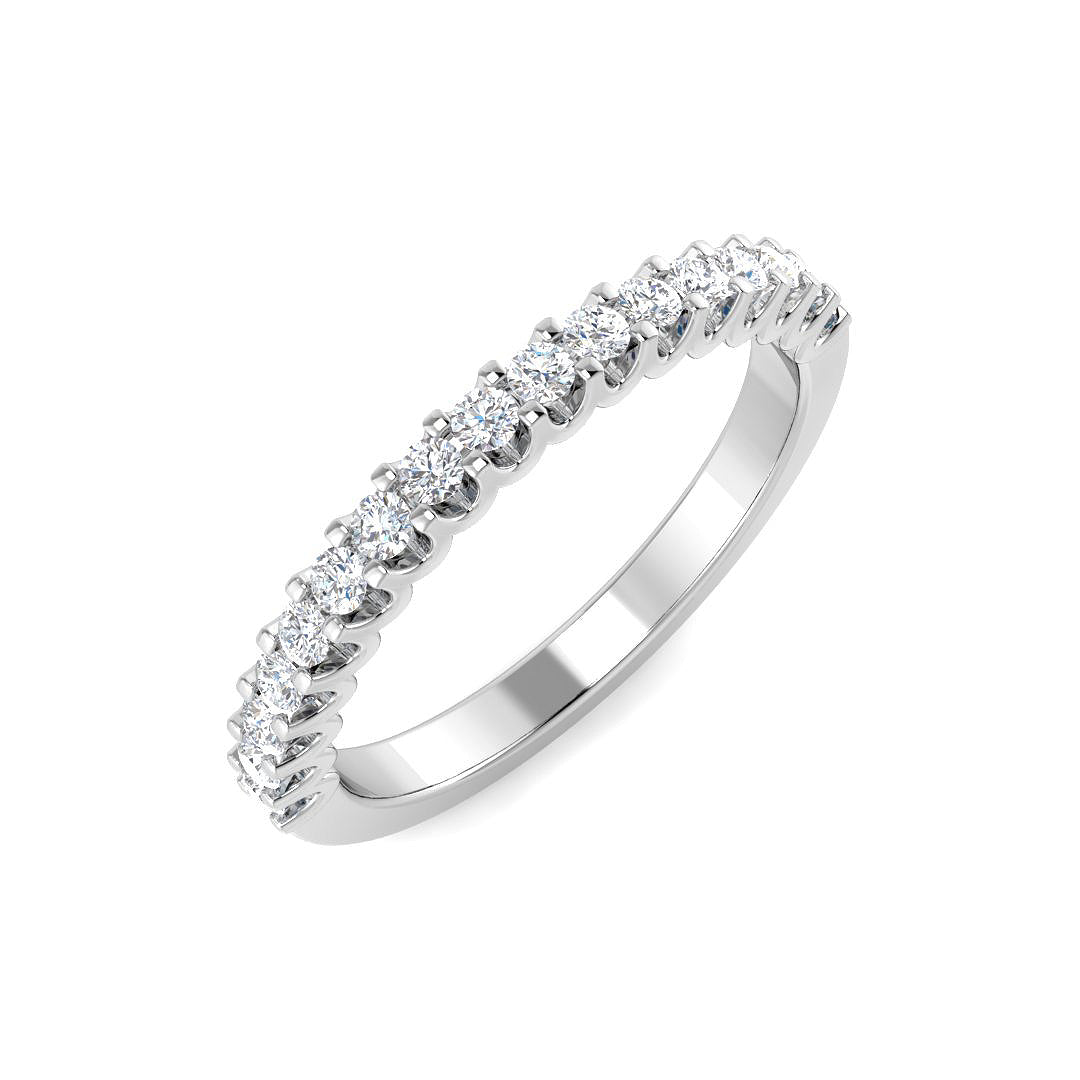 9ct White Gold 0.33ct Laboratory Grown CVD Ring