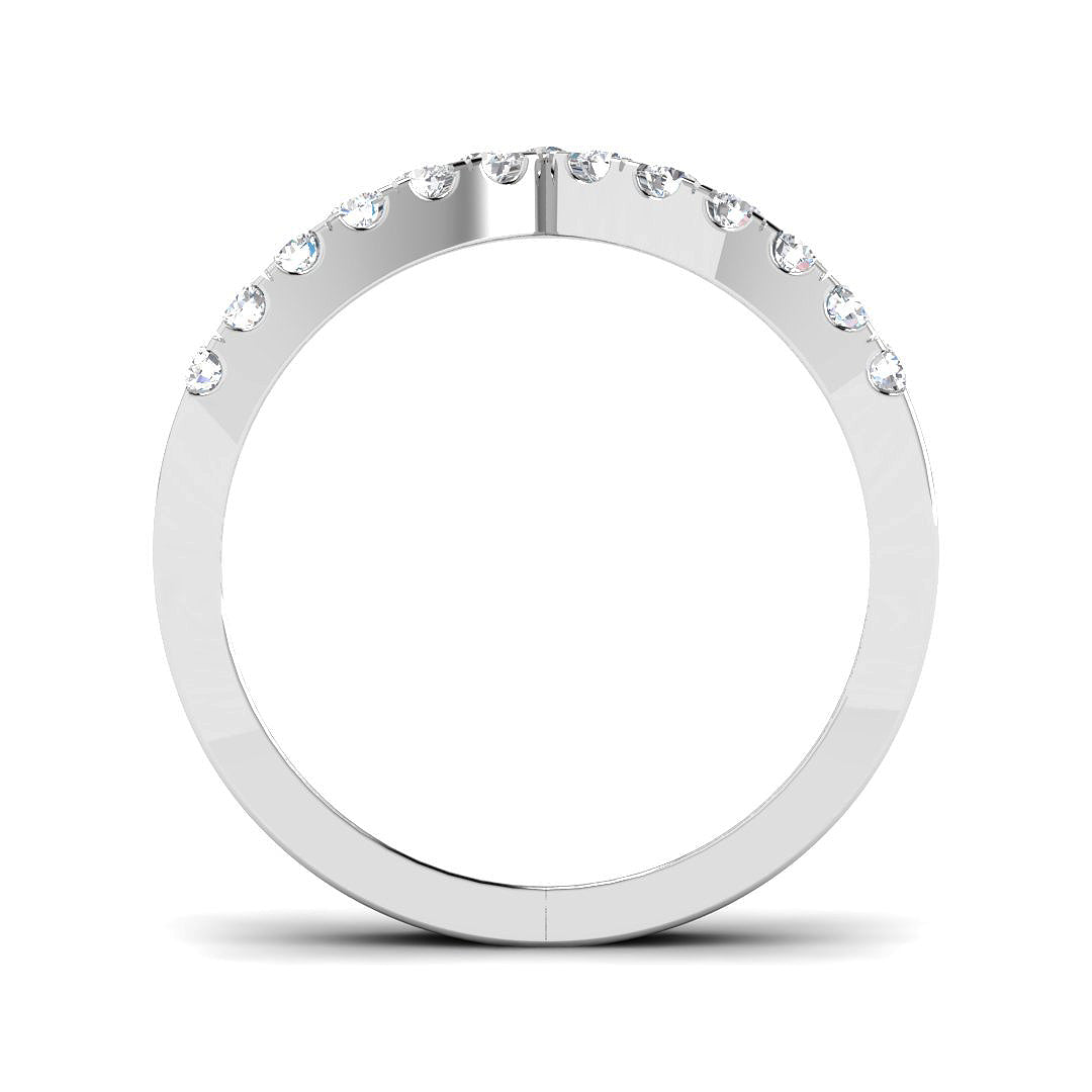 9ct White Gold 0.29ct Laboratory Grown CVD Ring