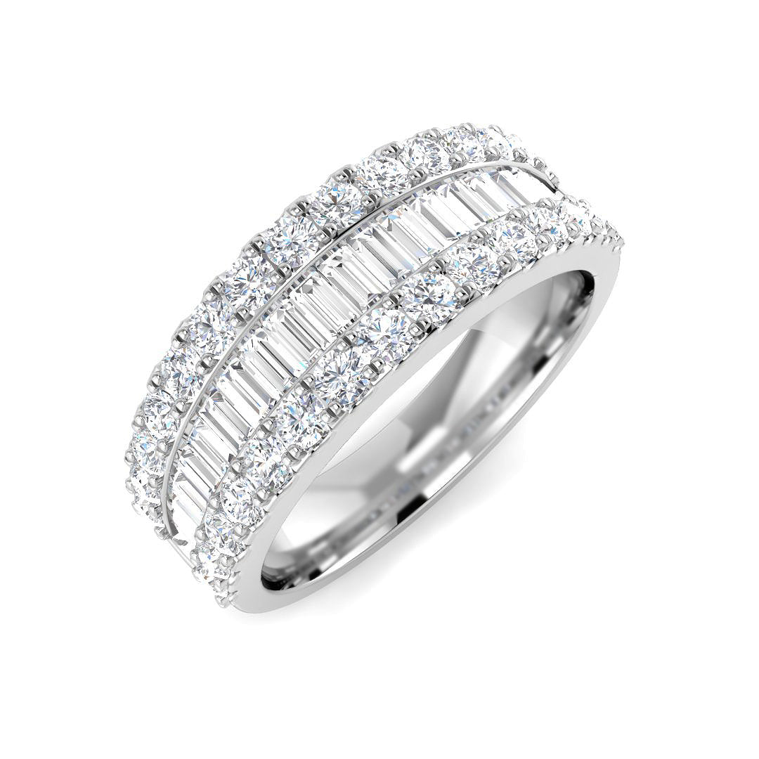 9ct White Gold 1.28ct G SI2 Diamond Ring