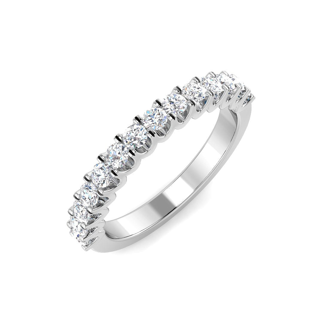 9ct White Gold 0.51ct Laboratory Grown CVD Ring