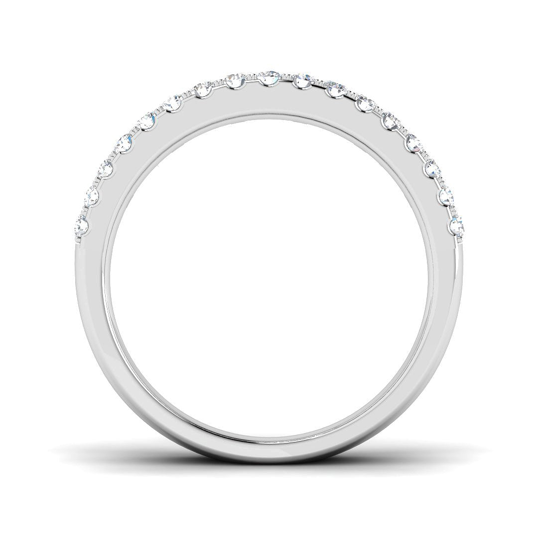 Platinum 0.91ct G SI2 Diamond Ring