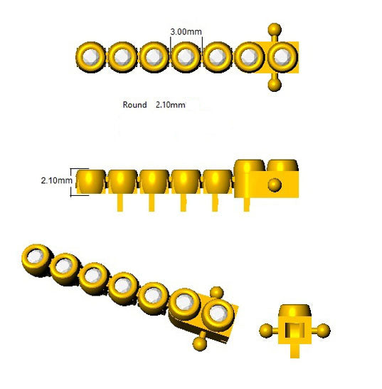 18ct Yellow Gold 1.97ct G SI1 Diamond Bracelet