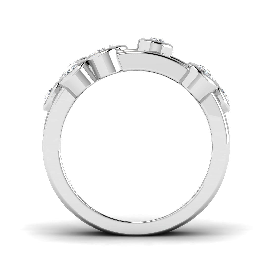 Platinum 0.69ct G SI2 Diamond Ring
