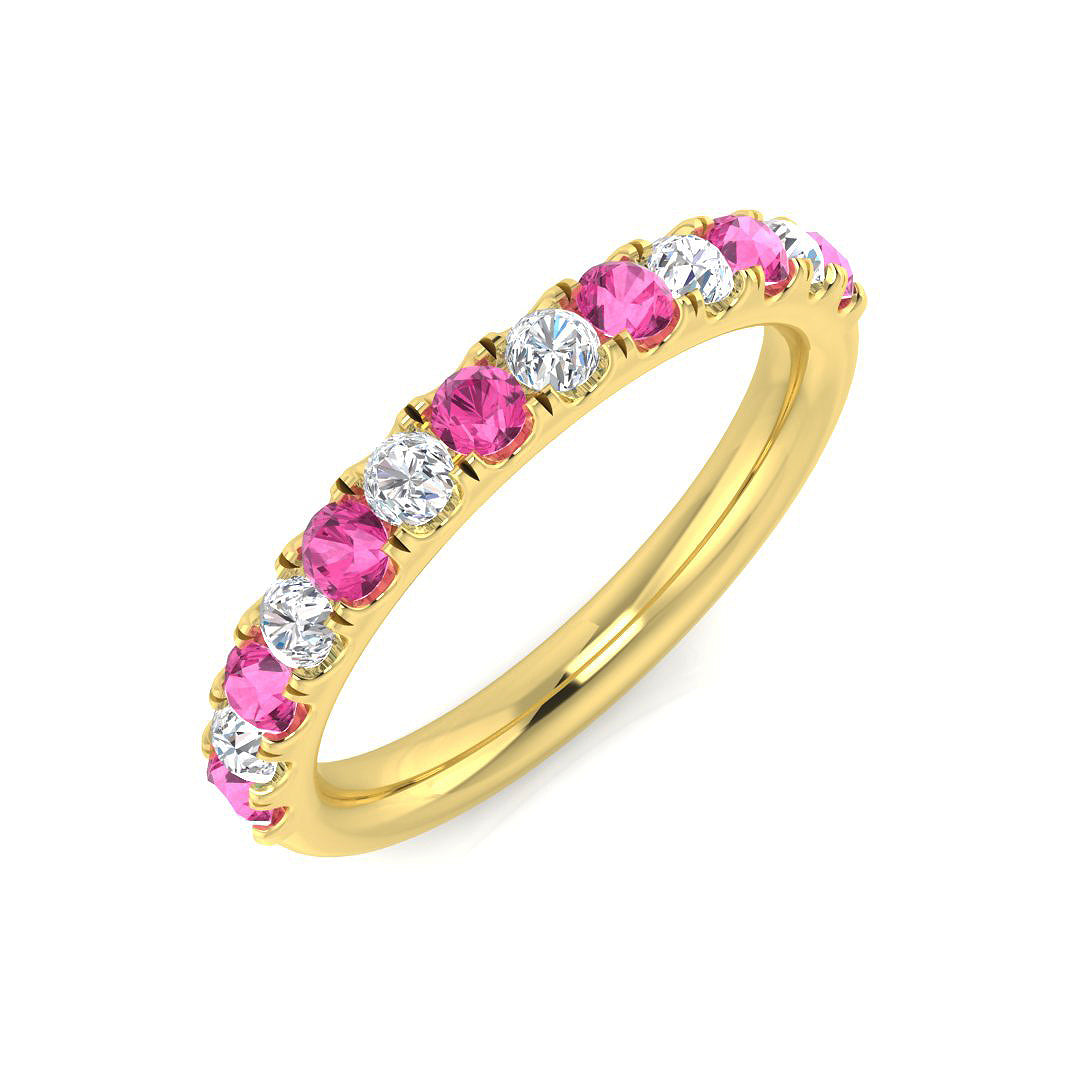 9ct Yellow Gold 0.62ct G SI2 Diamond Ring