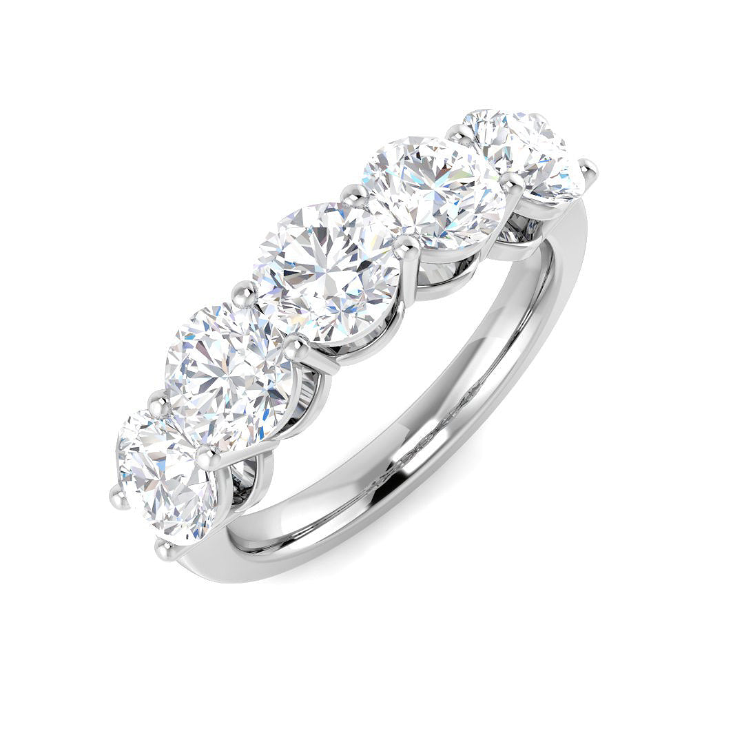 Platinum 2.50ct G VS2 Diamond Ring