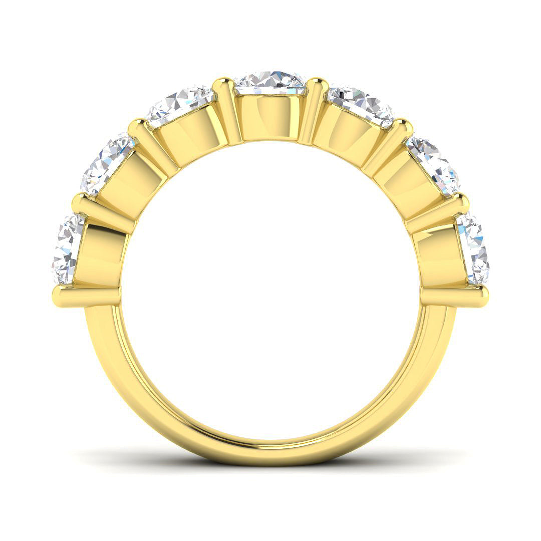 18ct Yellow Gold 3.50ct G VS2 Diamond Ring