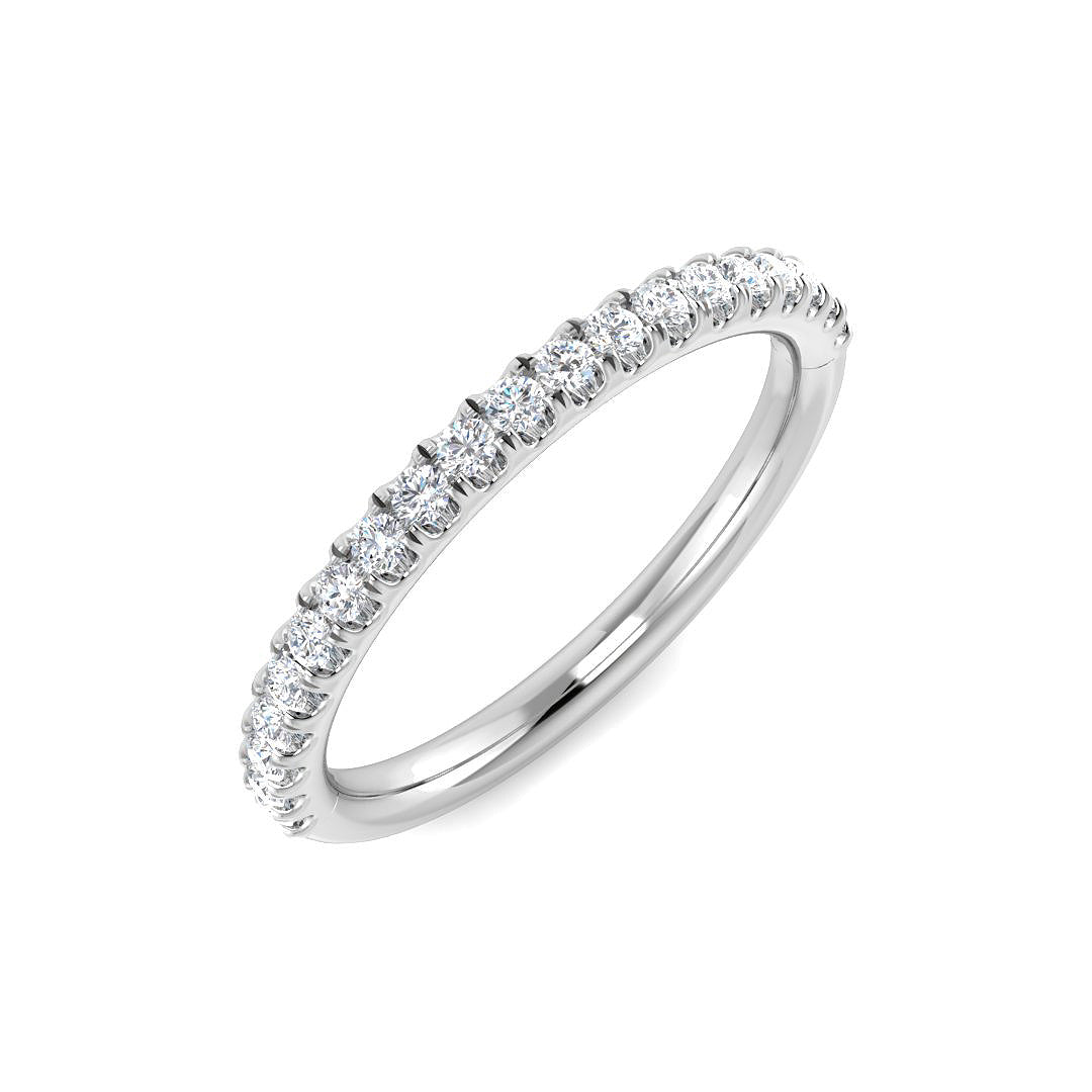 9ct White Gold 0.27ct G SI1 Diamond Ring