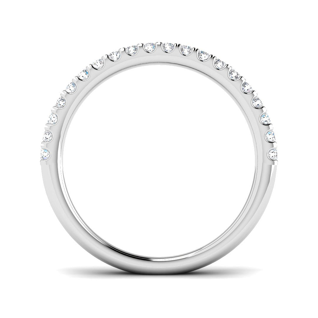 9ct White Gold 0.27ct G SI1 Diamond Ring