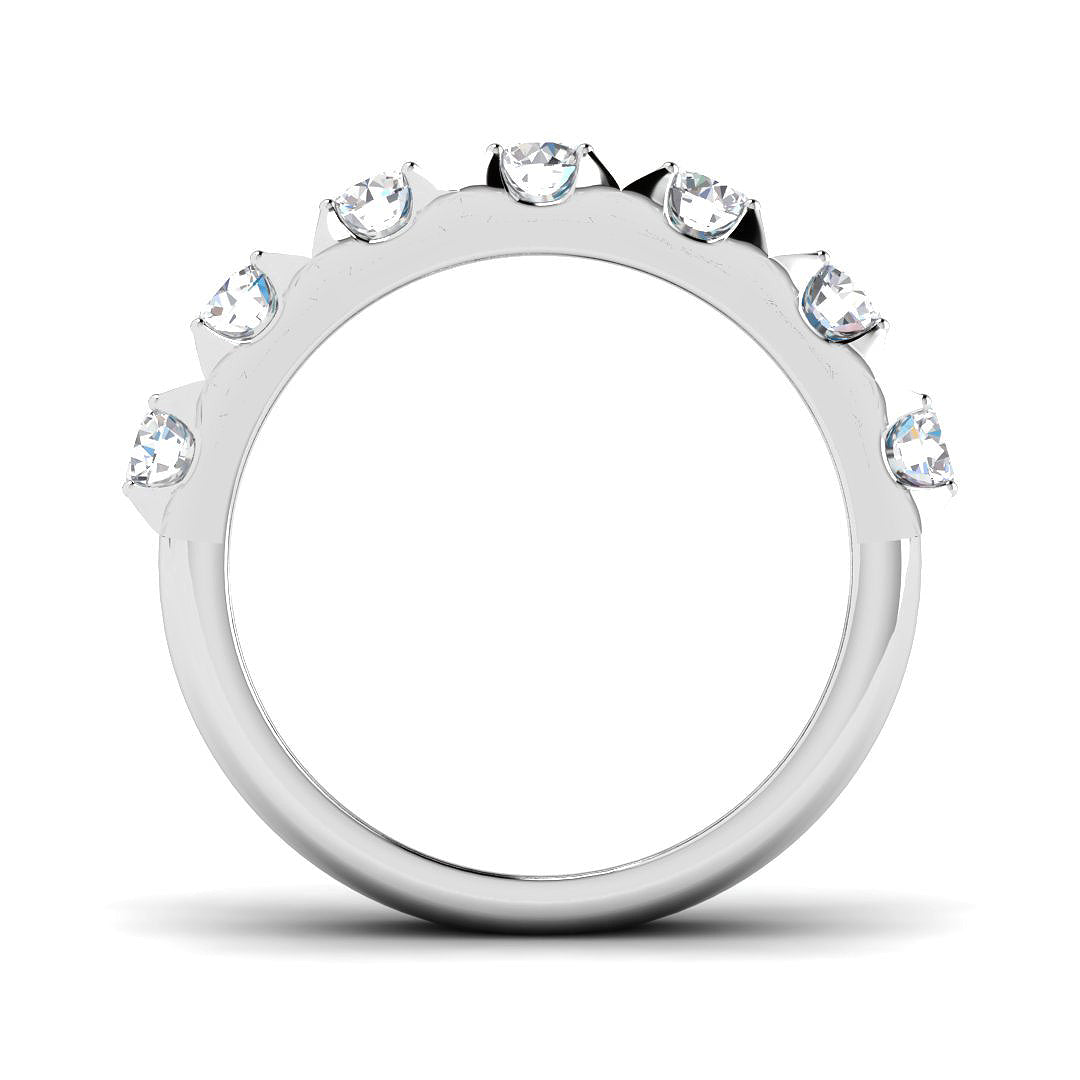 9ct White Gold 0.92ct G SI2 Diamond Ring