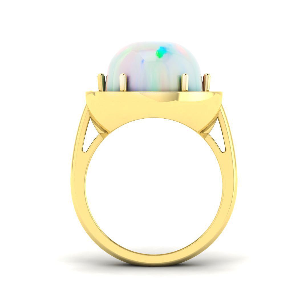 9ct Yellow Gold 10.27ct Opal Ring