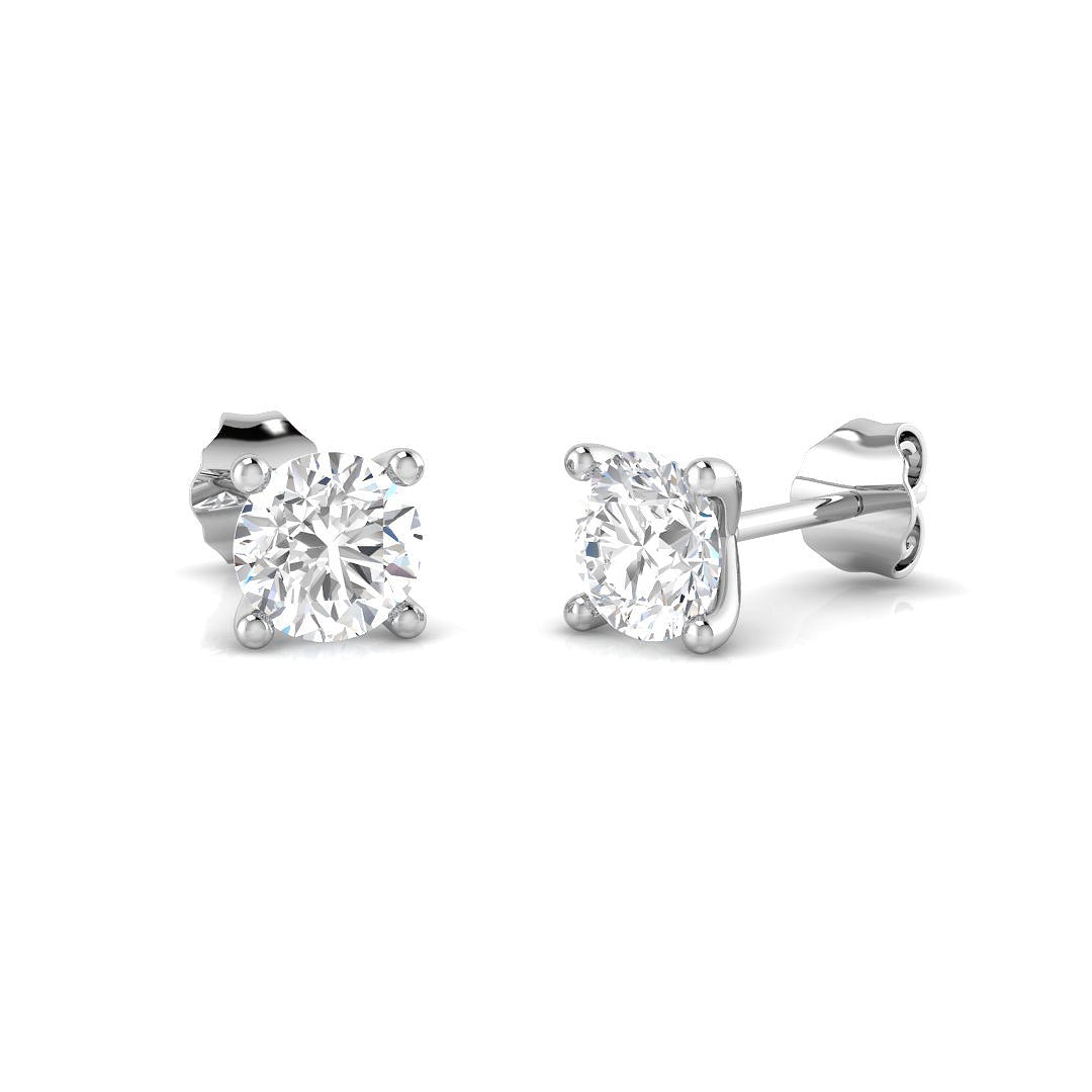 Platinum 1.40ct G VS2 Diamond Earrings