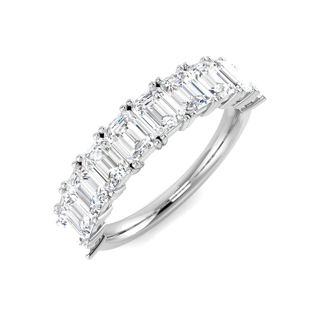9ct White Gold 2.38ct Laboratory Grown CVD Ring