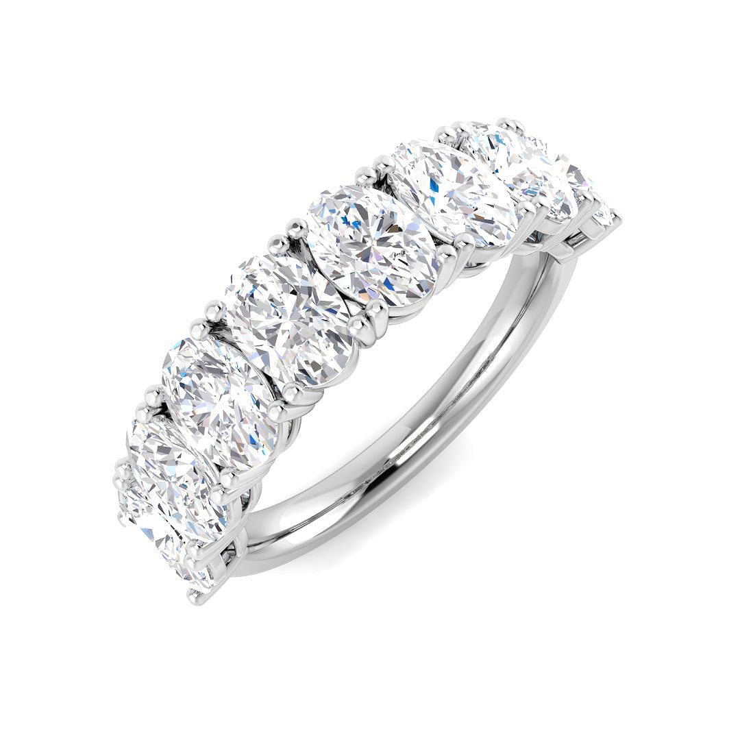 9ct White Gold 2.68ct Laboratory Grown CVD Ring