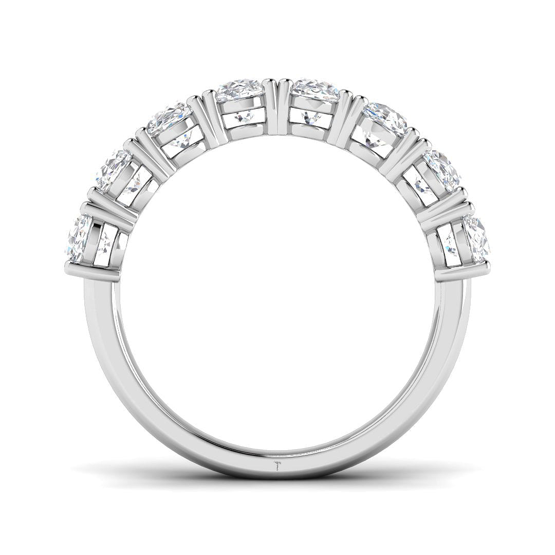9ct White Gold 2.68ct Laboratory Grown CVD Ring