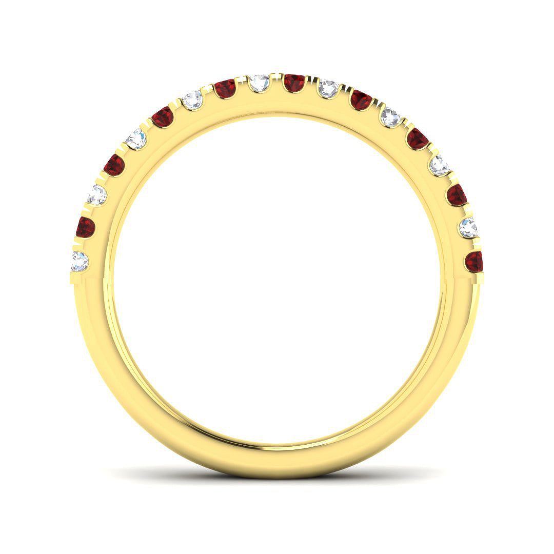 9ct Yellow Gold 0.36ct G SI2 Diamond Ring