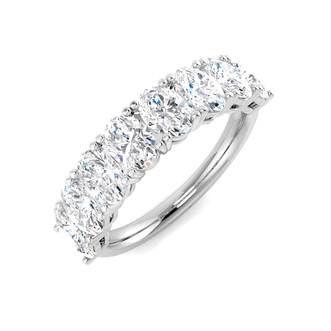 9ct White Gold 2.44ct Laboratory Grown CVD Ring