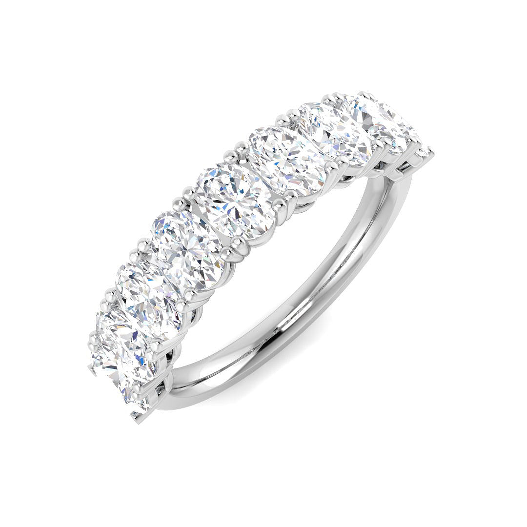 9ct White Gold 1.96ct Laboratory Grown CVD Ring