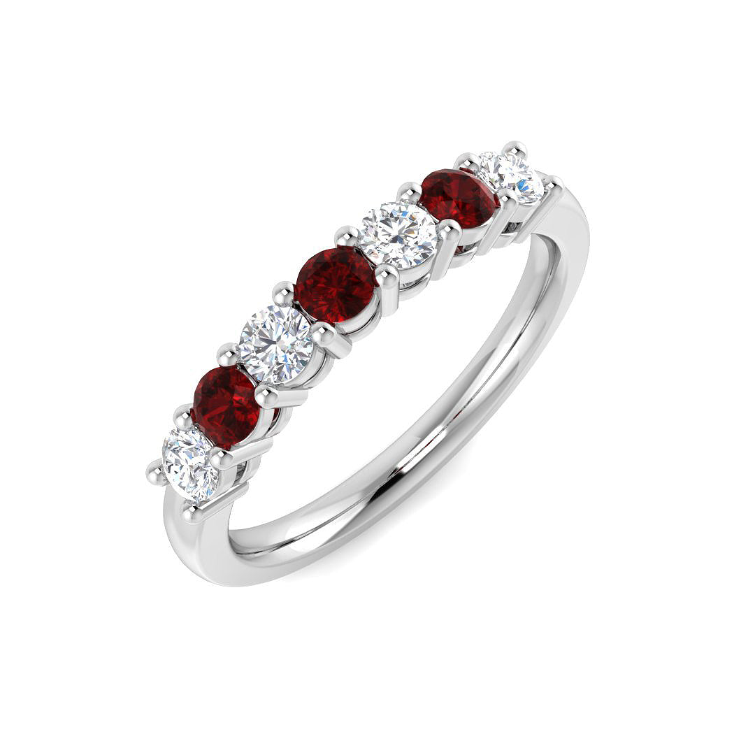 Platinum 0.67ct G SI2 Diamond Ring