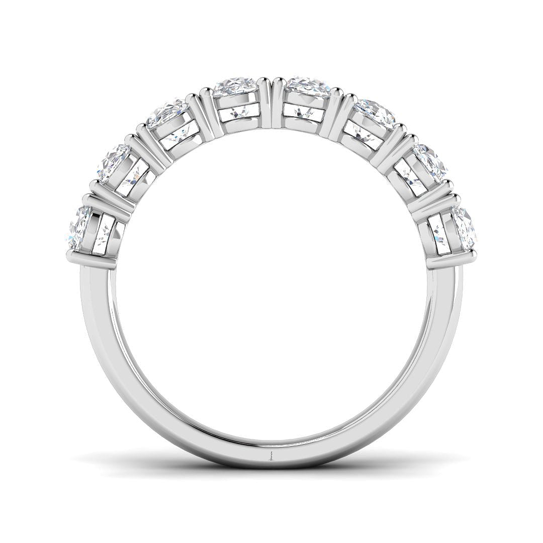 9ct White Gold 2.67ct Laboratory Grown CVD Ring