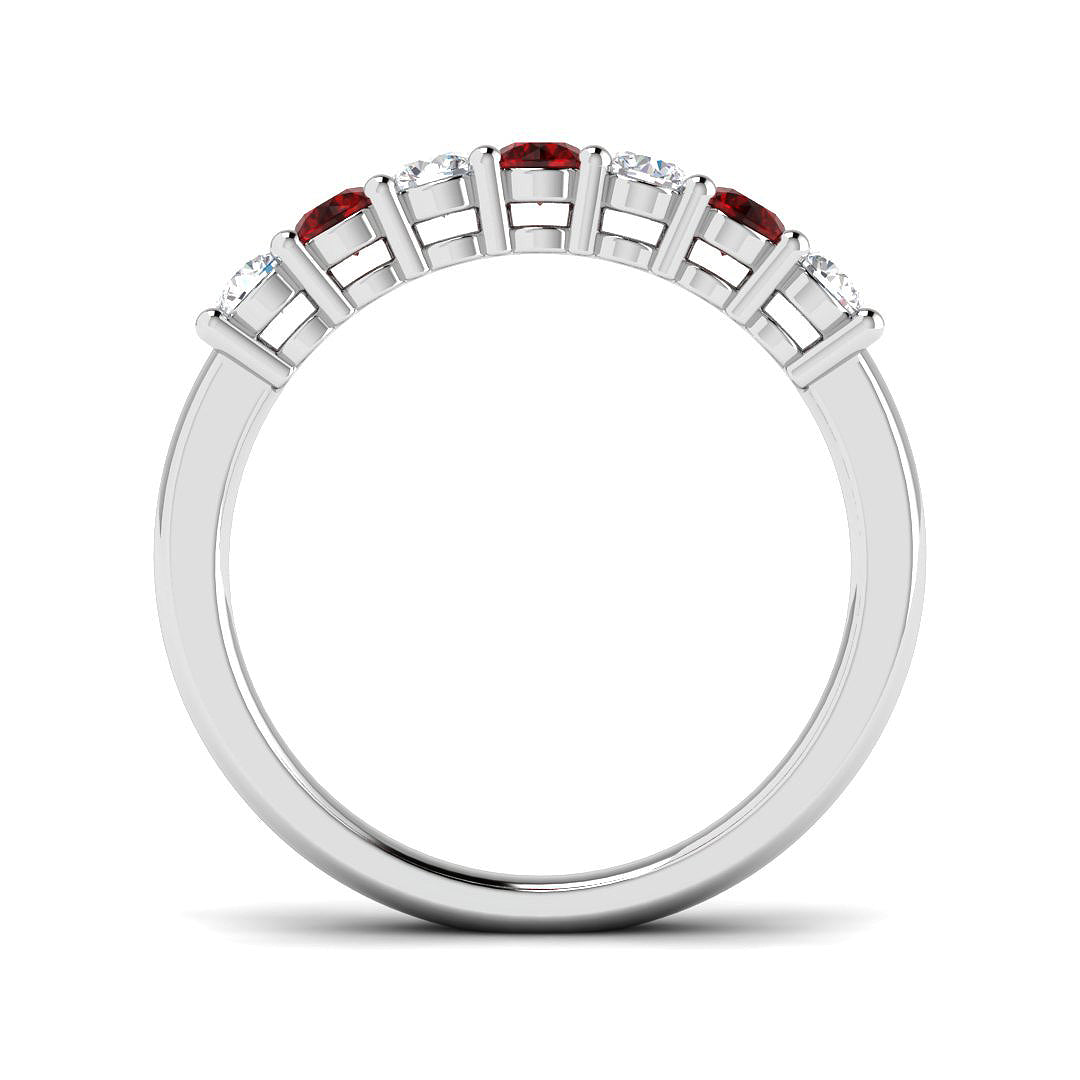 9ct White Gold 0.67ct G SI2 Diamond Ring
