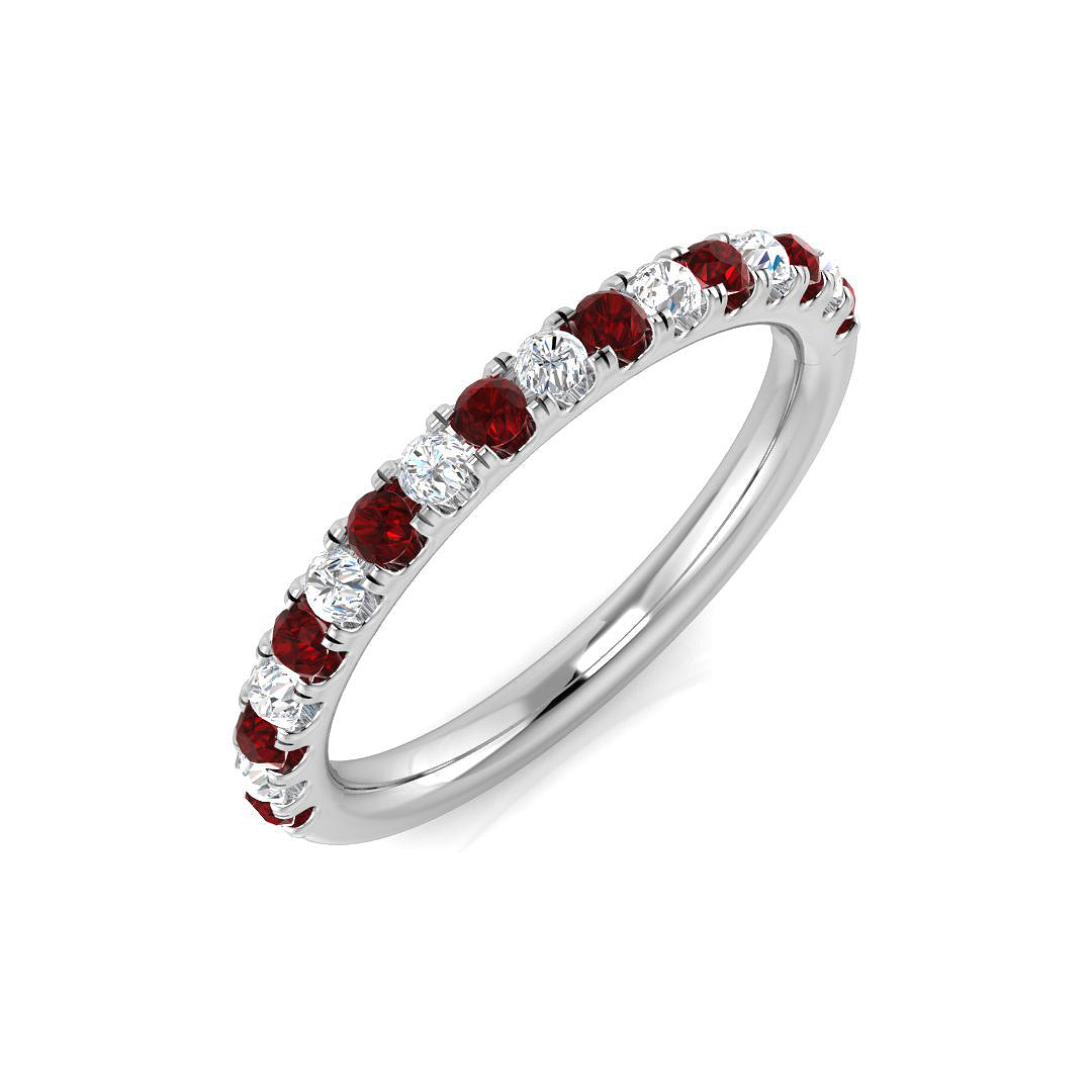 9ct White Gold 0.41ct G SI2 Diamond Ring