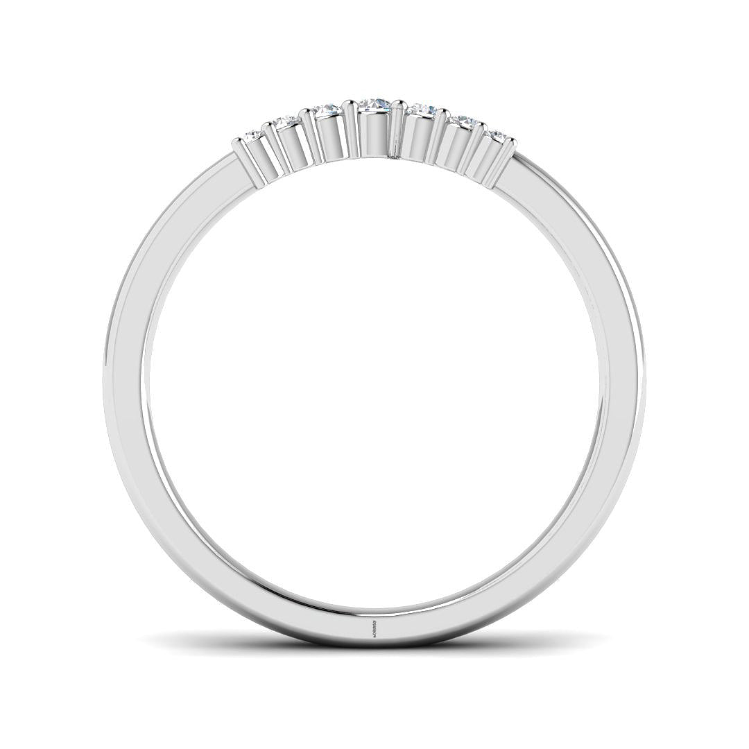 Platinum 0.12ct G SI2 Diamond Ring
