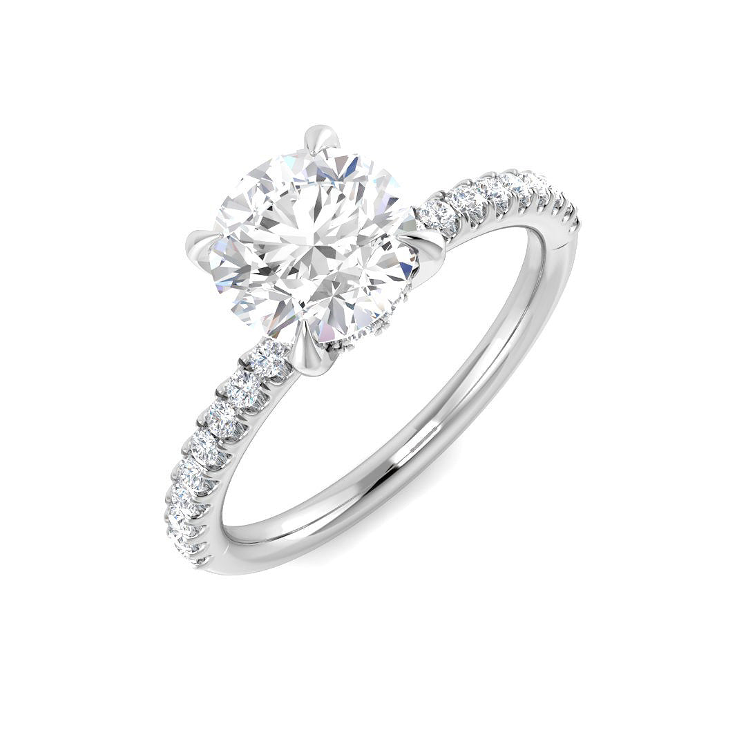 Platinum 1.77ct G SI2 Diamond Ring