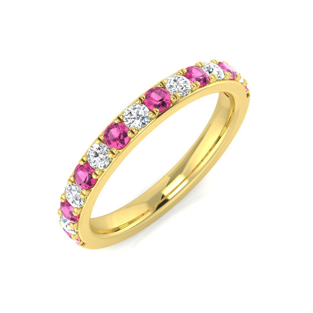 9ct Yellow Gold 0.59ct G SI2 Diamond Ring