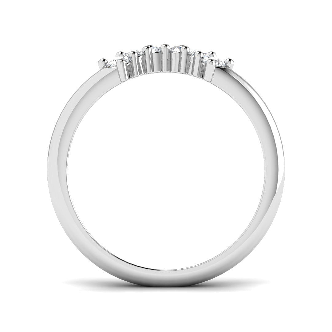 Platinum 0.18ct G SI2 Diamond Ring