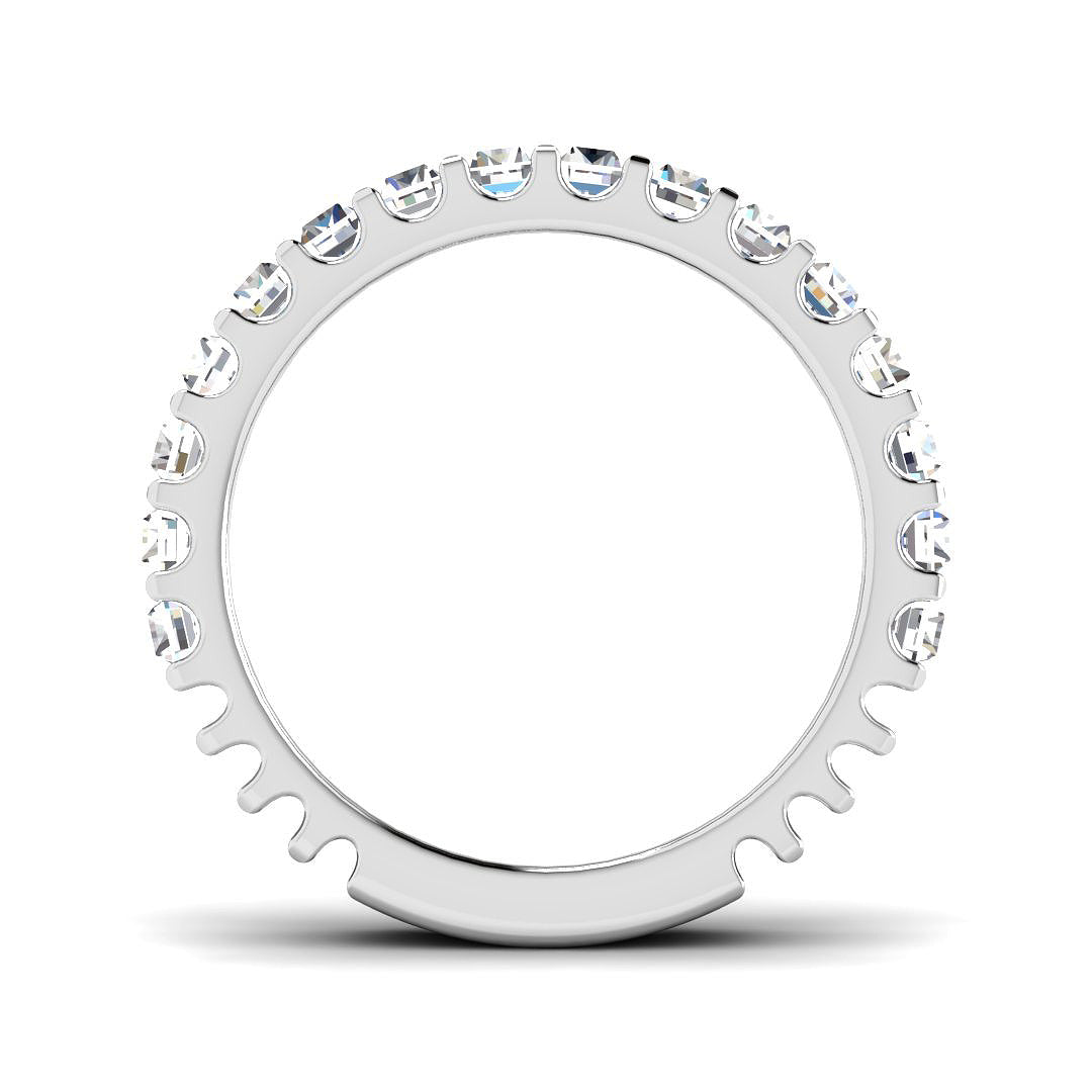 Platinum 0.86ct G SI2 Diamond Ring