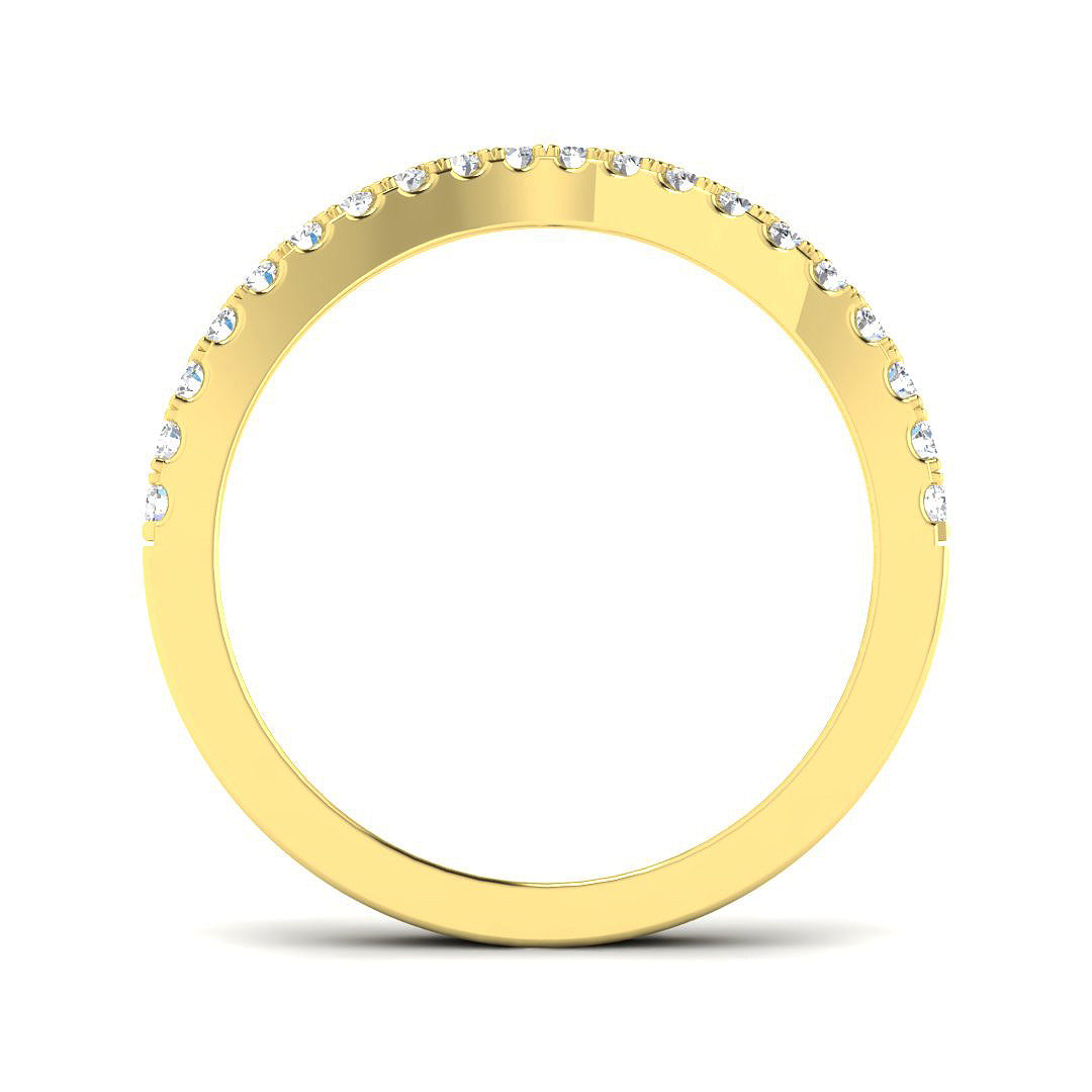 9ct Yellow Gold 0.27ct G SI2 Diamond Ring