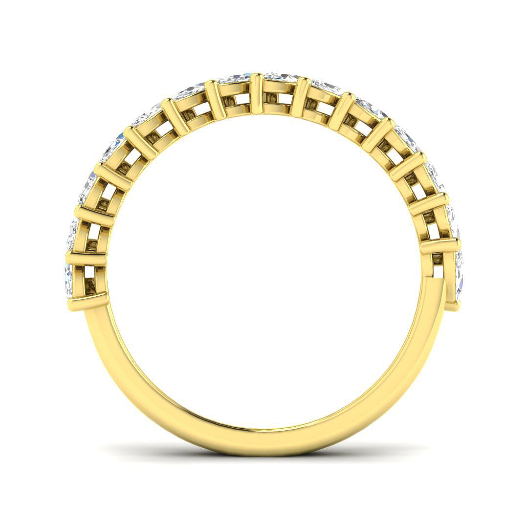 9ct Yellow Gold 0.92ct Laboratory Grown CVD Ring