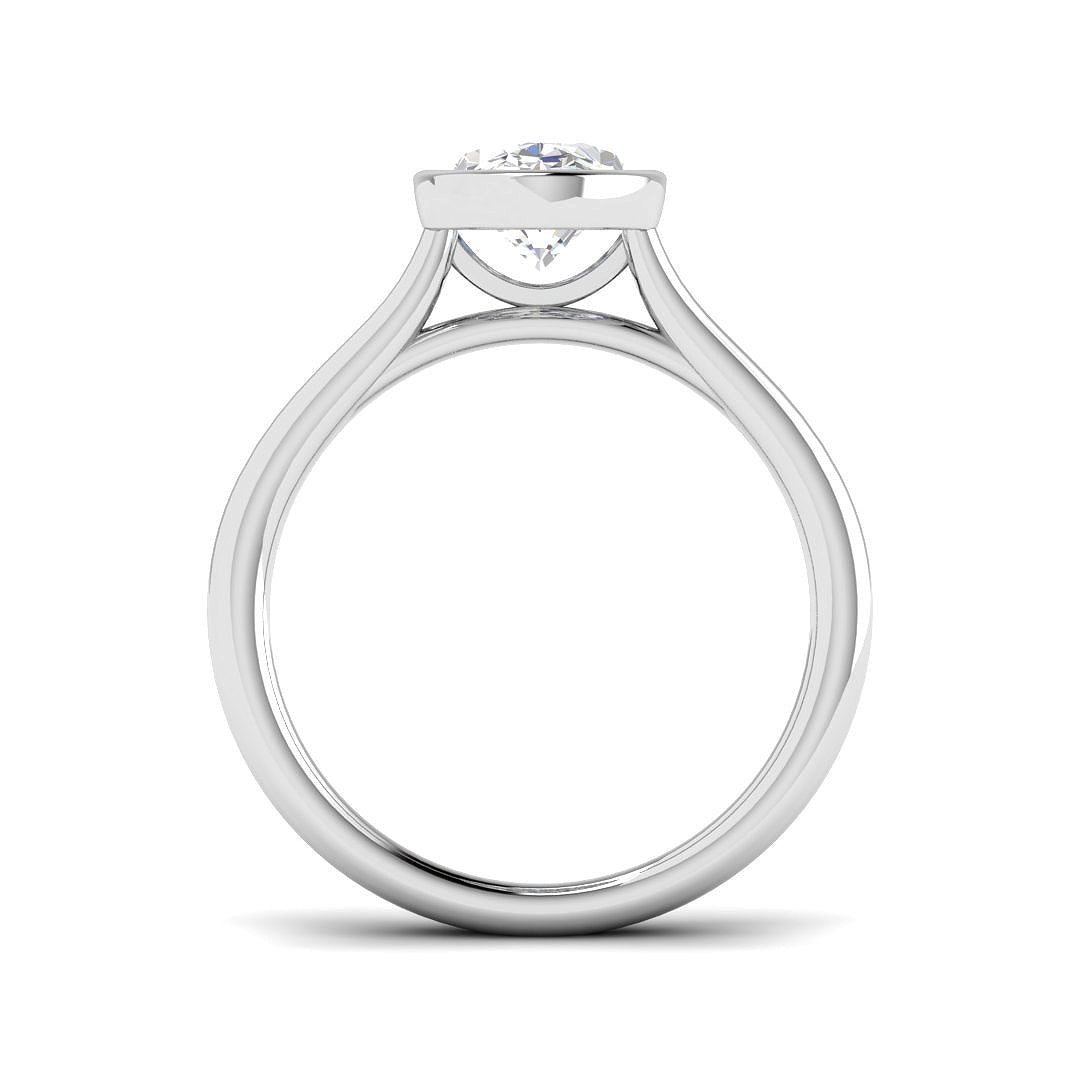9ct White Gold 1.50ct D VS2 Laboratory Grown CVD Ring