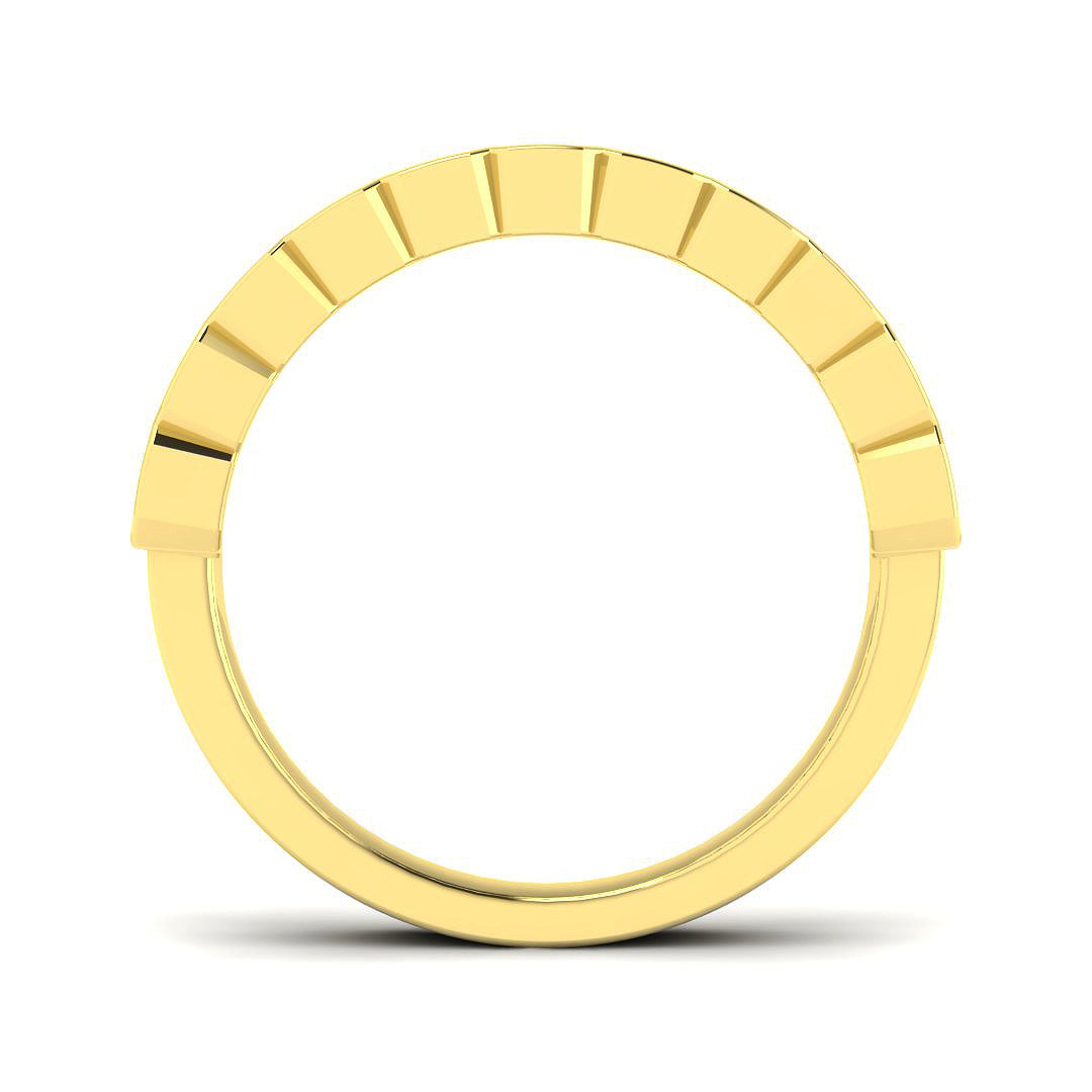 9ct Yellow Gold 1.06ct Laboratory Grown CVD Ring