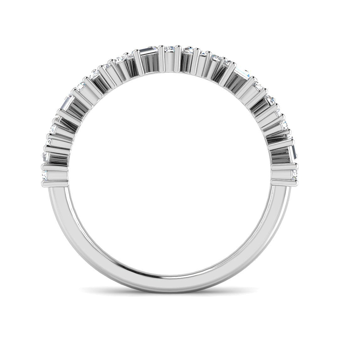 Platinum 0.55ct G SI1 Diamond Ring