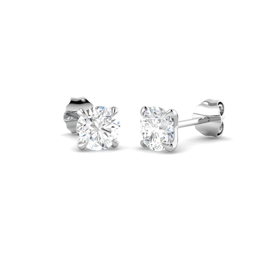 18ct White Gold 1.45ct G SI2 Diamond Earrings