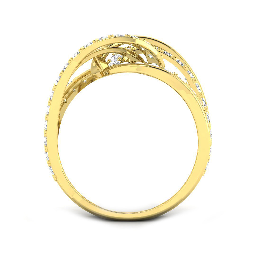 9ct Yellow Gold 1.16ct G SI2 Diamond Ring
