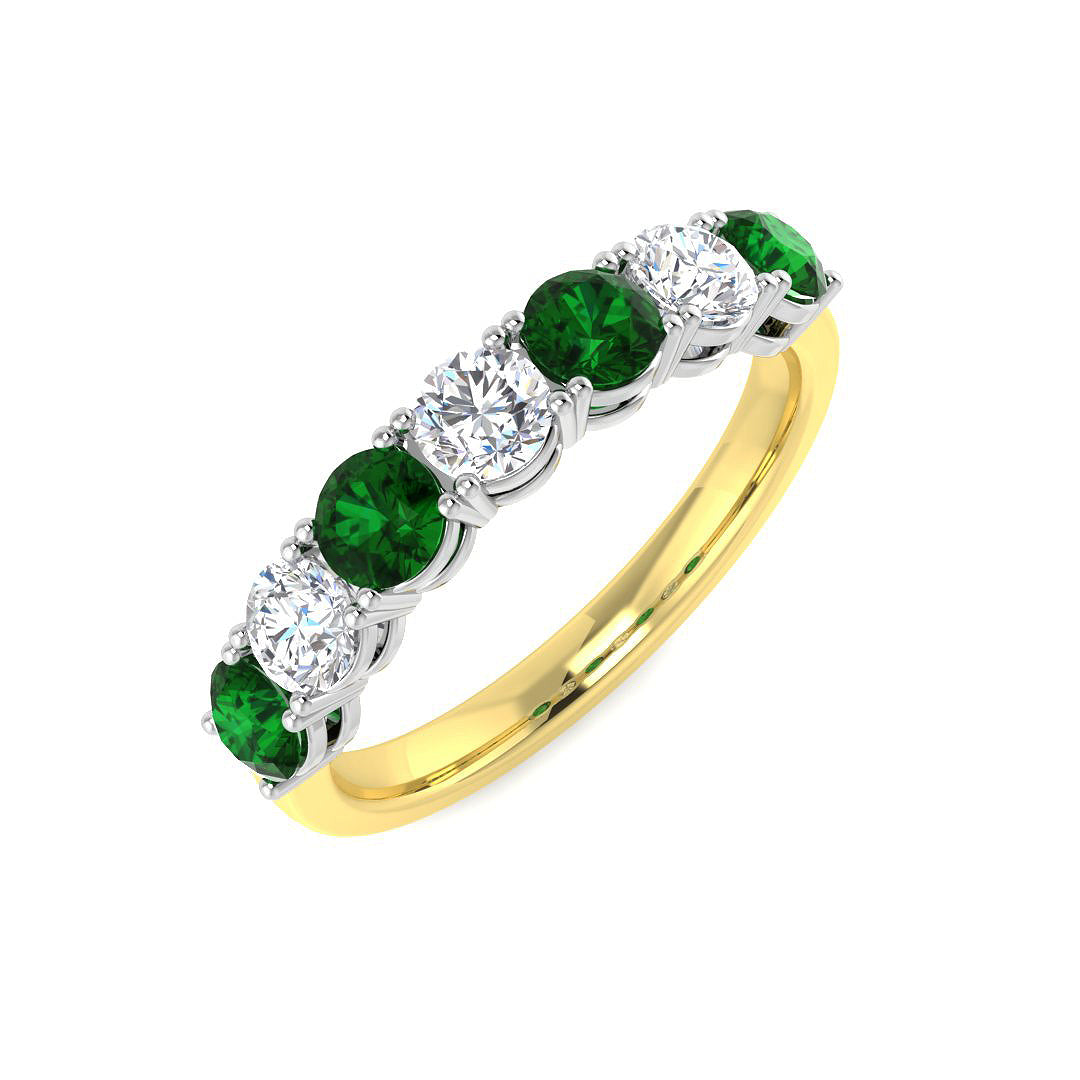 18ct Two-Tone Gold 1.19ct G SI2 Diamond Ring